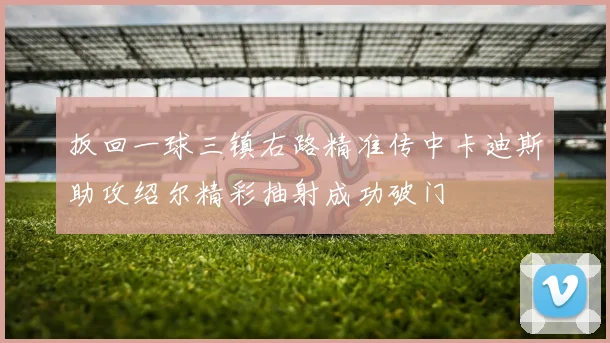 扳回一球三镇右路精准传中卡迪斯助攻绍尔精彩抽射成功破门